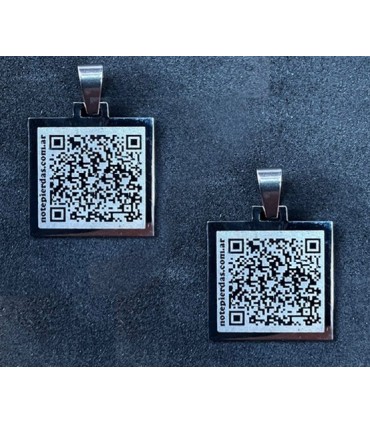 Medalla Cuadrada x 2